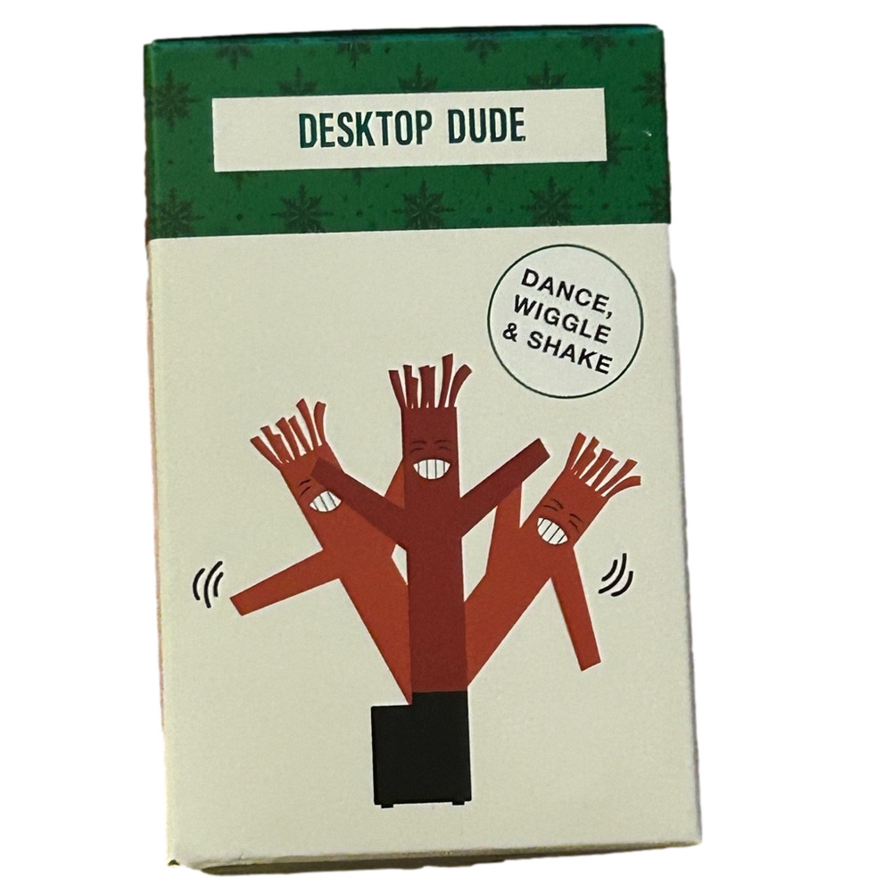 Desktop Dude Dancing Back to School Dorm Decor Festive Voice New In Box NW